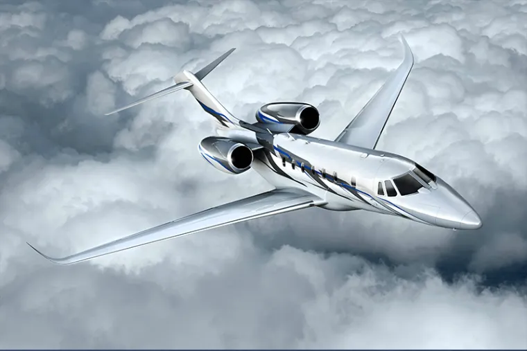 Cessna Citation X on the ramp
