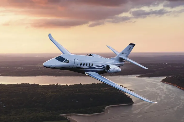 Mid-Size Jets — representative aircraft