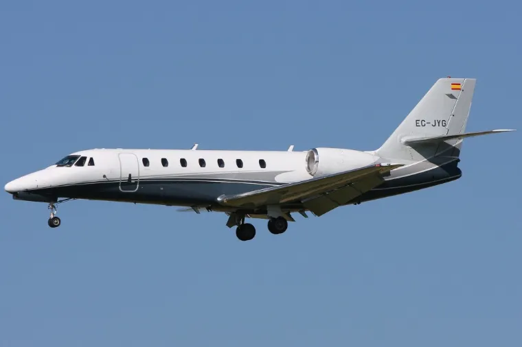Cessna Citation Sovereign+ on the ramp